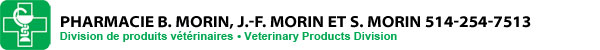 Pharmacie B. Morin, J.-F. Morin et S. Morin 514-254-7513